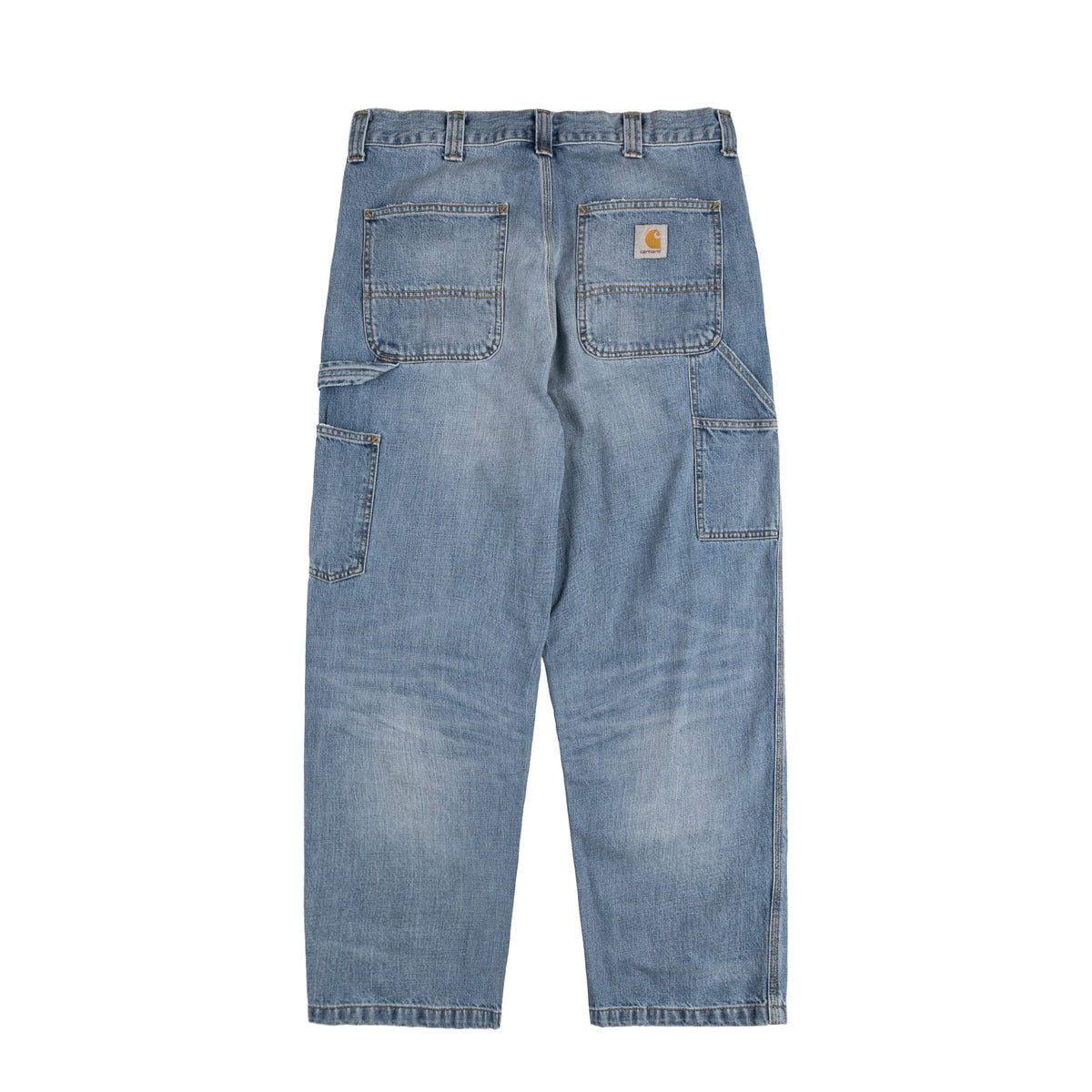 Carhartt WIP Single Knee Pant - Drill | Park (garment dyed