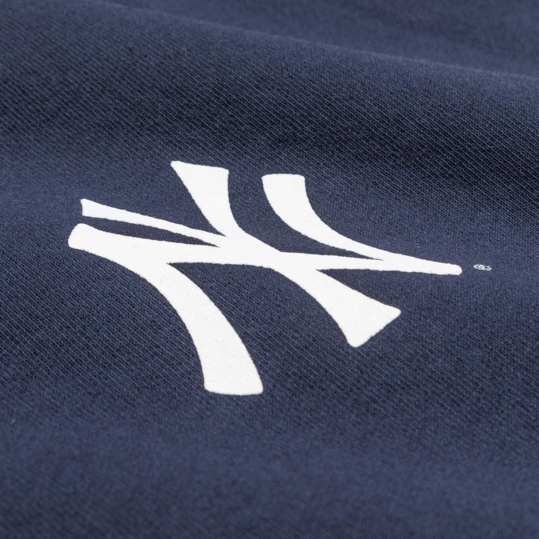 Sporty & Rich x New York Yankees Serif Crewneck (Dark Navy)