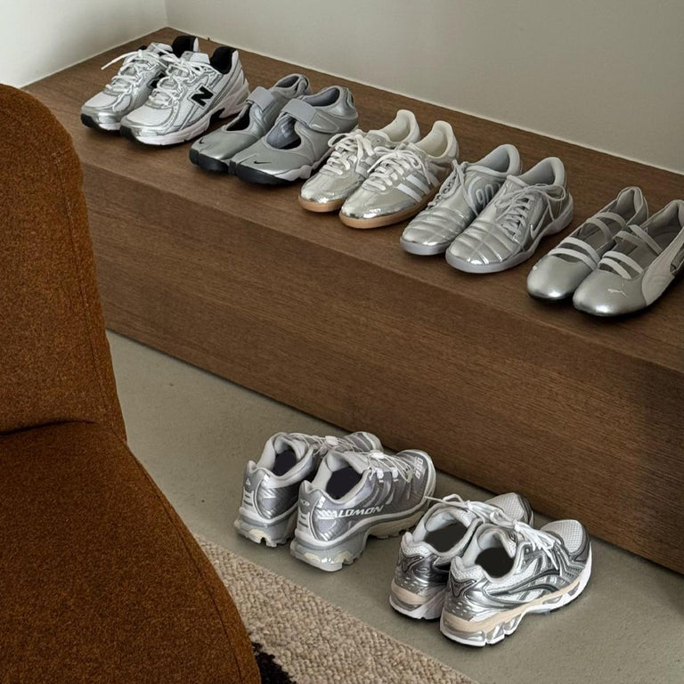 Metallic Sneaker