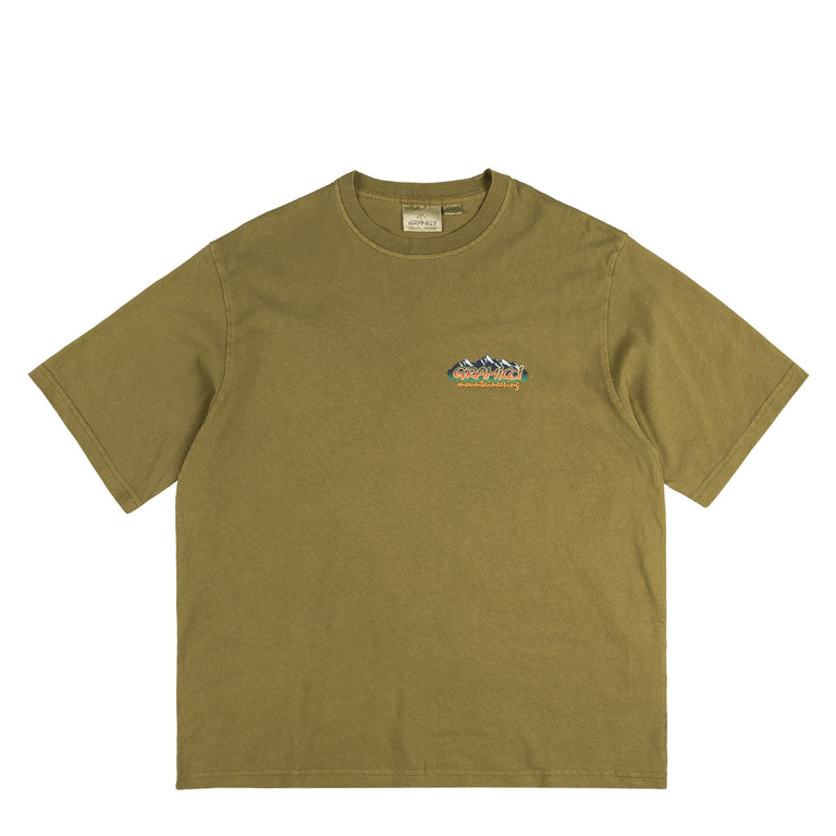 Gramicci Mountaineering Tee - XL / Pistachio Pigment