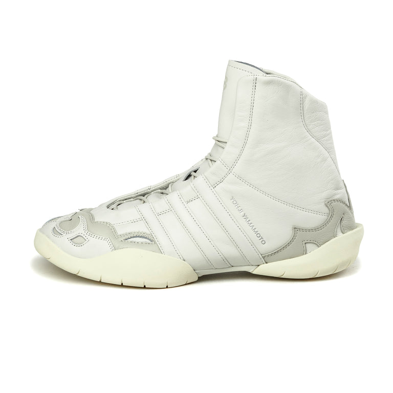 Adidas Y-3 Regu 2002 Hi - 42 / Orbit Grey / Aluminium / Cream White