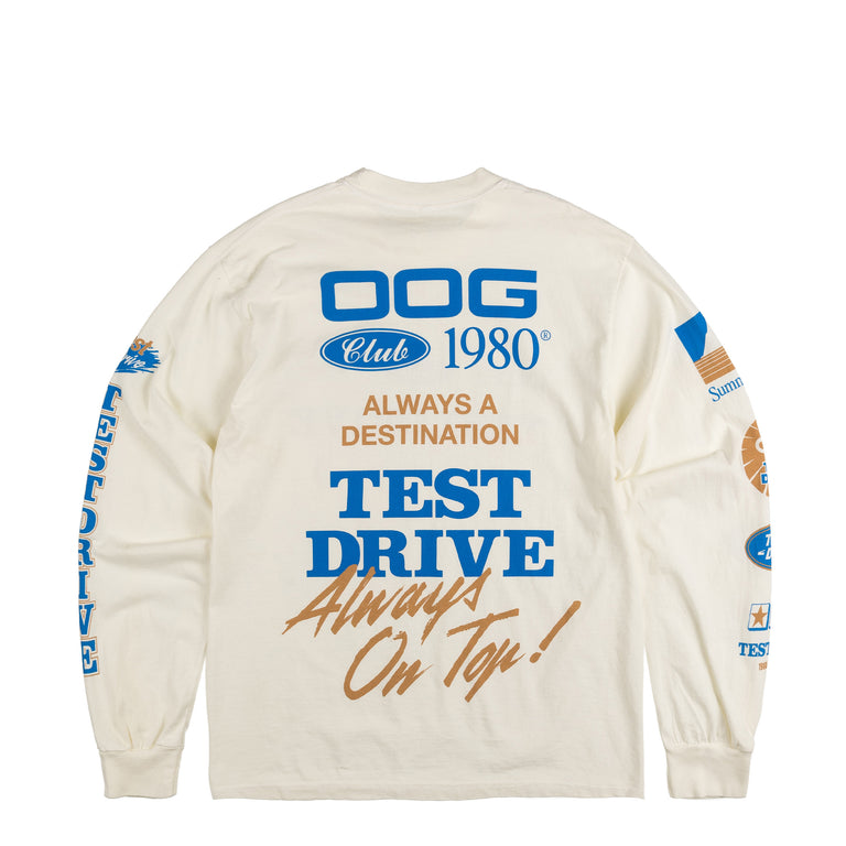 Test Drive On Top Longsleeve - XXL / Off White