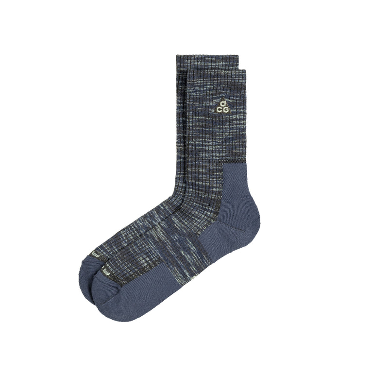 Nike ACG Everyday Cushioned Crew Socks - XL / Thunder Blue / Thunder Blue / Barely Volt
