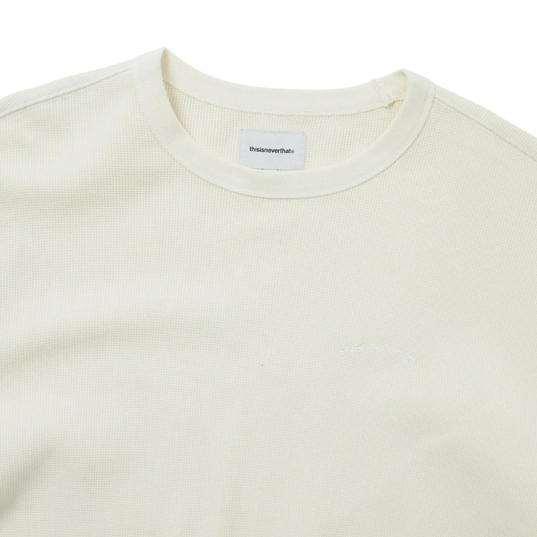 thisisneverthat Waffle L/S Tee (Ivory)