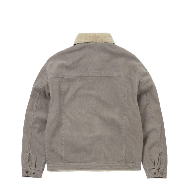 thisisneverthat Sherpa Lined Corduroy Trucker Jacket (Grey)