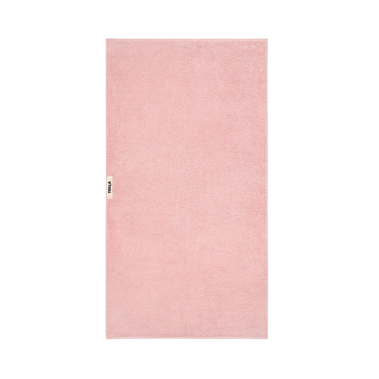 Tekla Hand Towel (Shaded Pink Stripes)