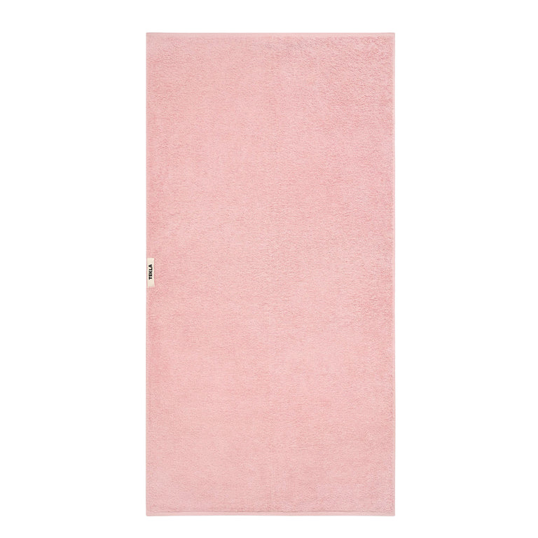 Tekla Bath Towel (Shaded Pink Stripes)