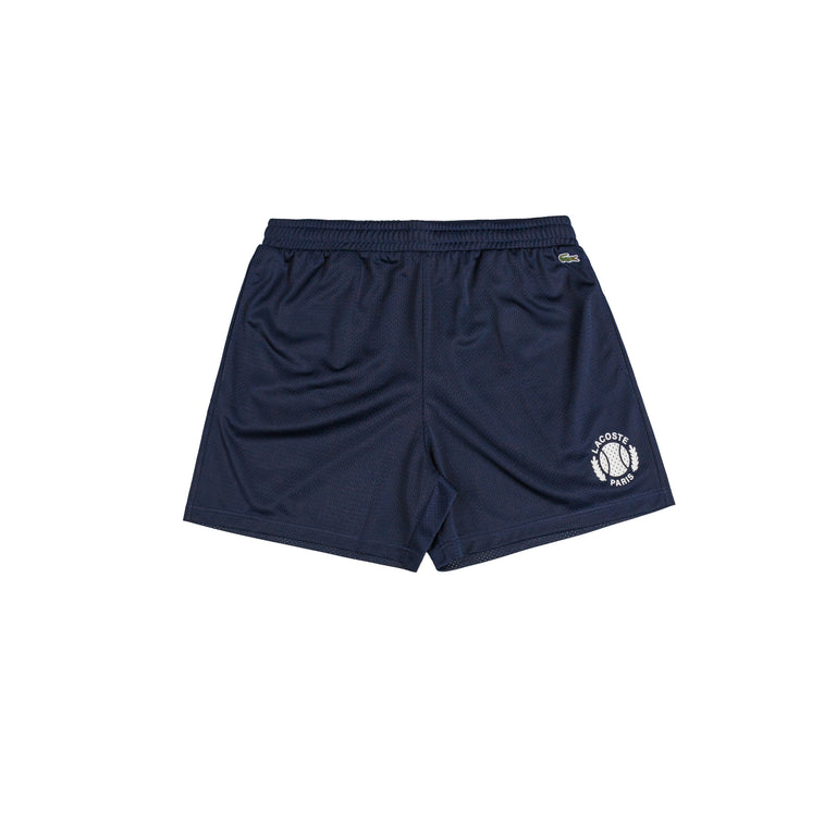 Lacoste Graphic Mesh Shorts - XL / Midnight Blue