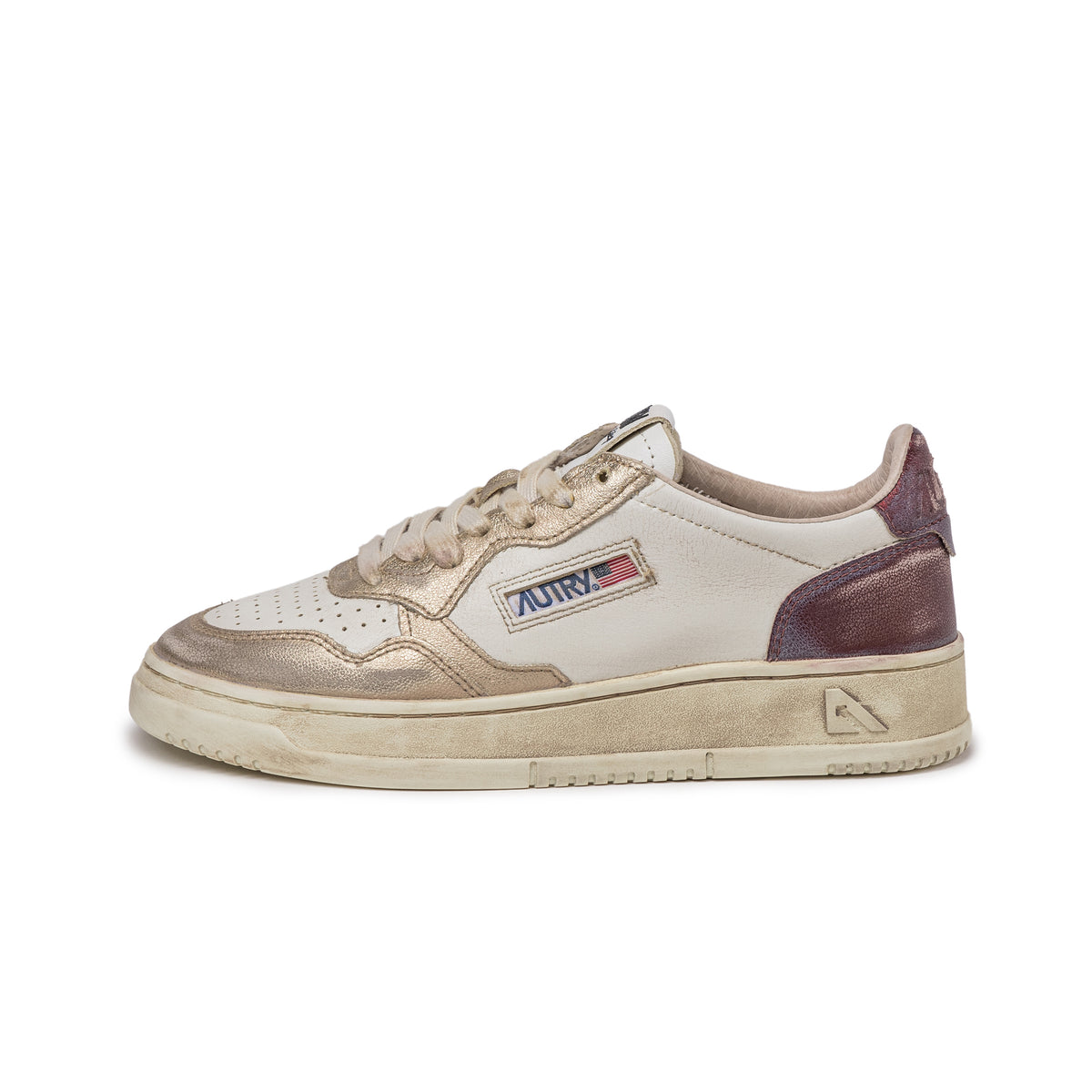 Autry Medalist W Metal / Leather *Super Vintage* Sneaker