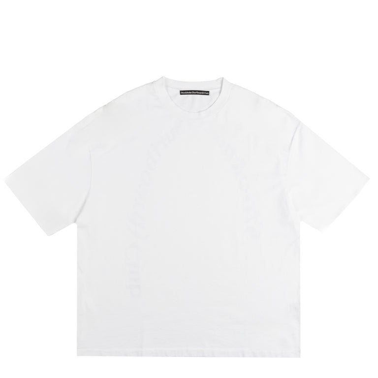 Stockholm Surfboard Club Box Tee Back Logo (White)