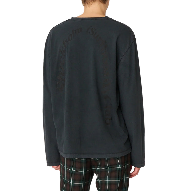 Stockholm Surfboard Club Greg Longsleeve (Black / Black)
