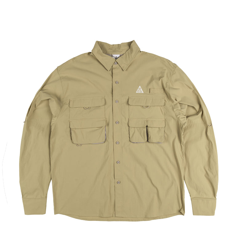 Nike ACG *Orb Weaver* Dri-FIT ADV UV Longsleeve Shirt - XL / Parachute Beige / Summit White