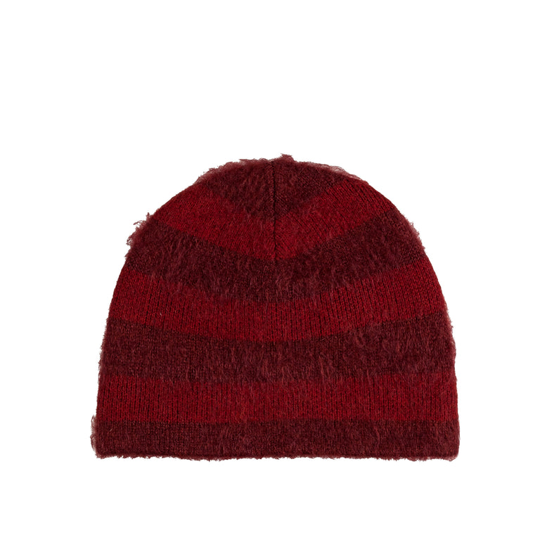 Stockholm Surfboard Club Gas Striped Beanie (Red Stripe)