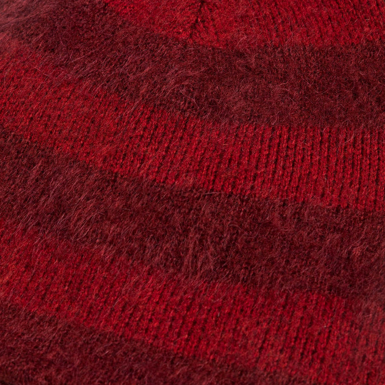 Stockholm Surfboard Club Gas Striped Beanie (Red Stripe)