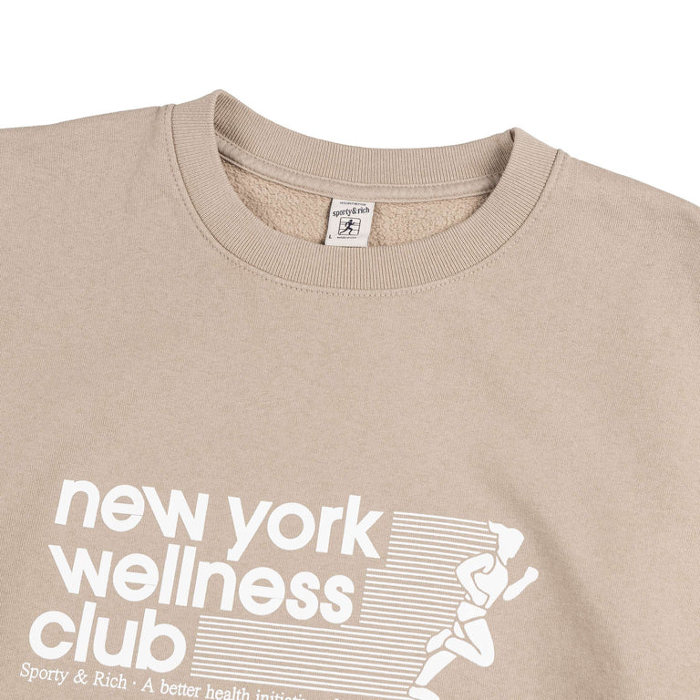Sporty & Rich USA Wellness Club Crewneck