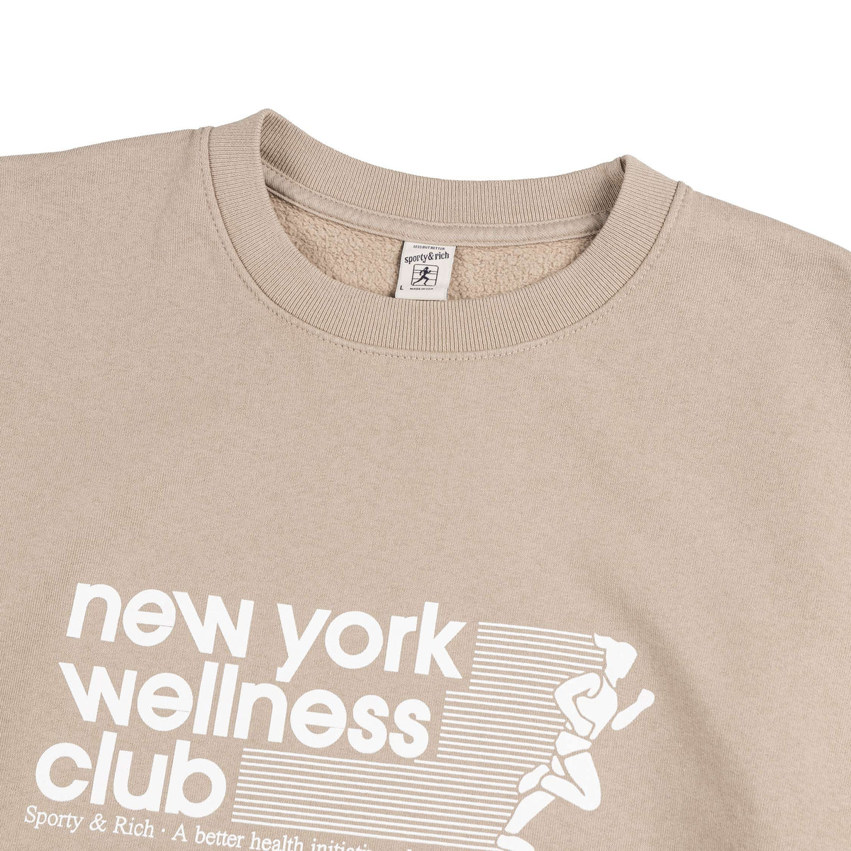 Sporty & Rich USA Wellness Club Crewneck | Apparel » Buy