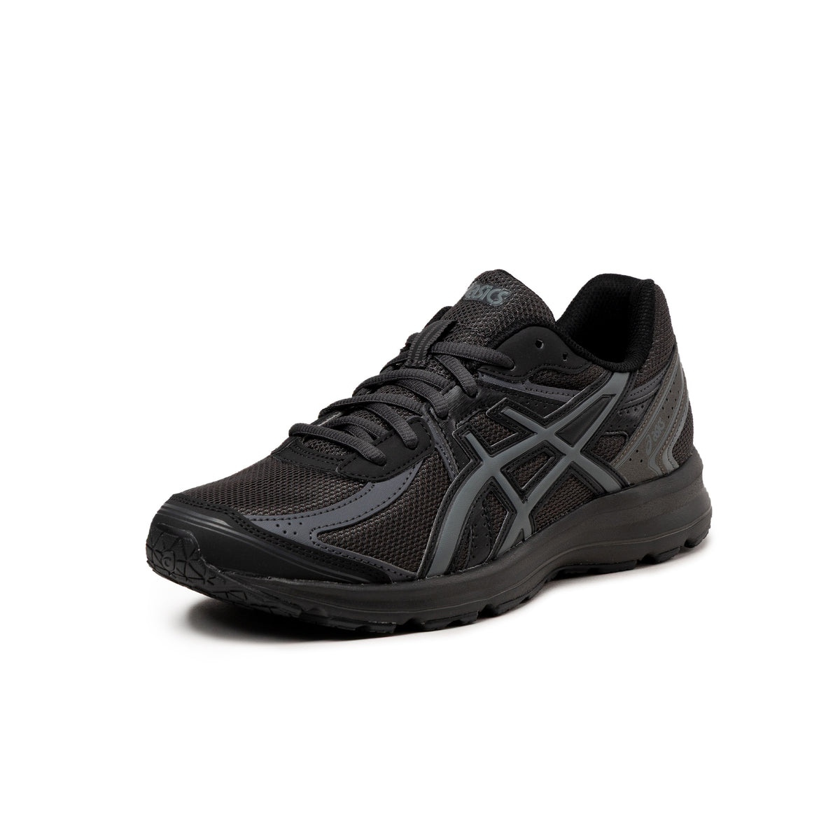 23ss!!! ♥ Asics Jog 100 S Black - 2E Wide JOG 100S | Unisex | Black/Pure Silver | Sportstyle Shoes