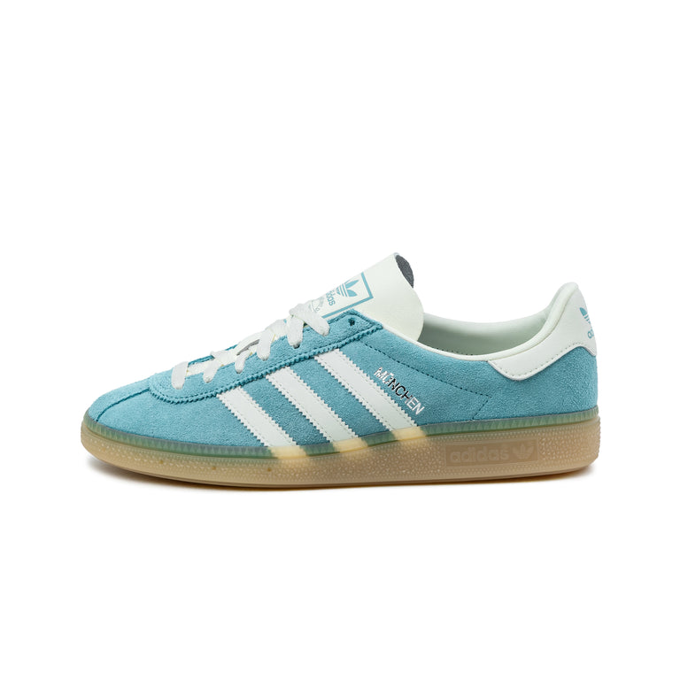 Adidas München W - 40 / Preloved Blue / Off White / Silver Metallic