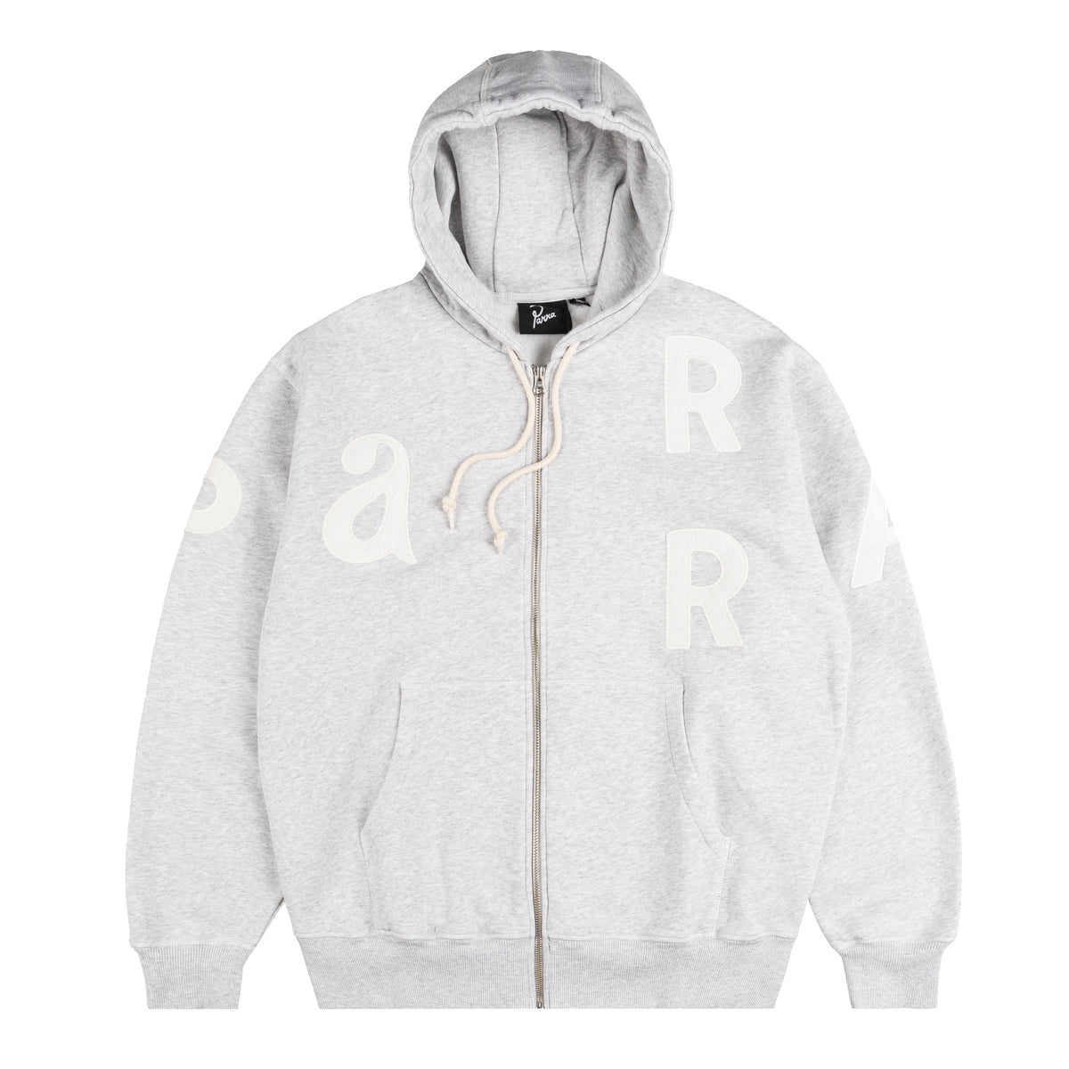By Parra Word Salad Zip Hooded Sweatshirt