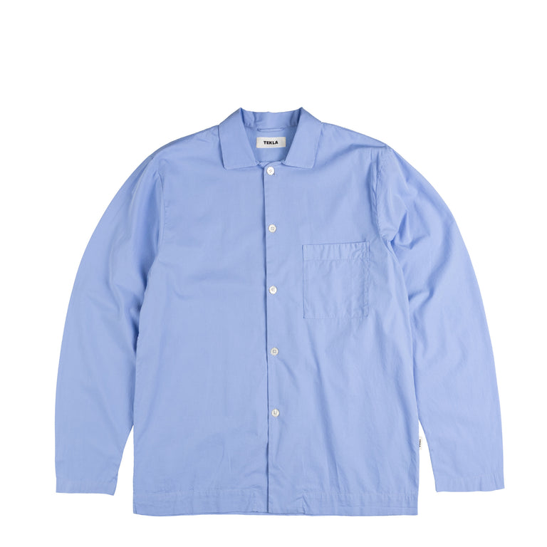 Tekla Pyjamas Shirt - L / Cornflower Blue