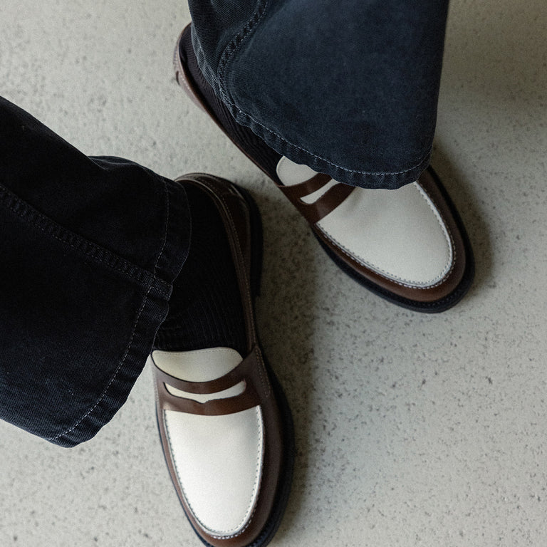 Duke + Dexter Wilde Loafer onfeet