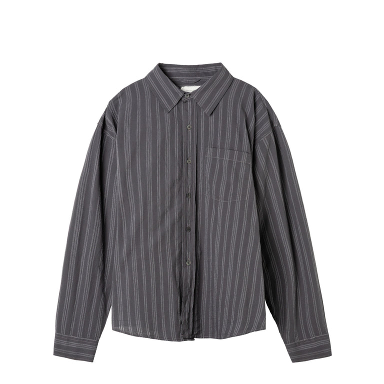 mfpen Executive Shirt - XL / Dark Grey Double Stripe