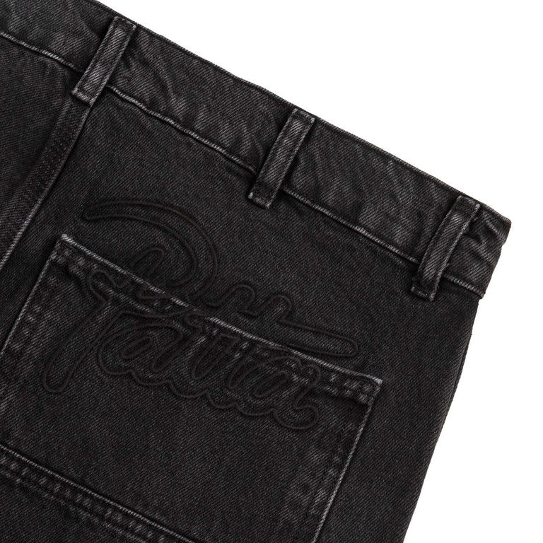 Patta Double Knee Cartoon Denim Pants