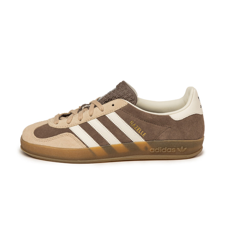 Adidas Gazelle Indoor - 43 1/3 / Earth Strata / Footwear White / Magic Beige