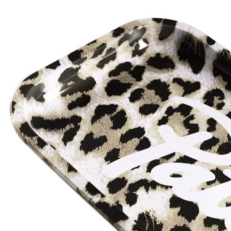 Patta Leopard Print Rolling Tray
