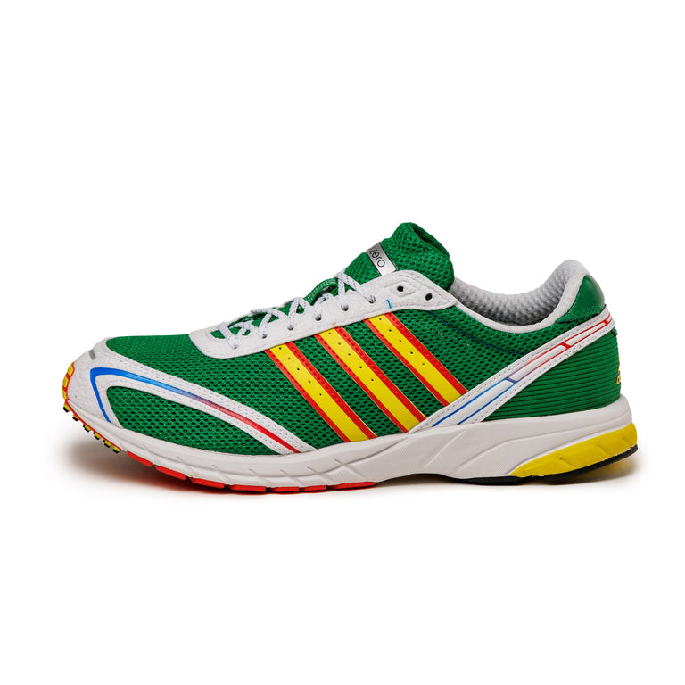 Adidas Adizero Adios OG - 46 / Green / Cloud White / Bright Red
