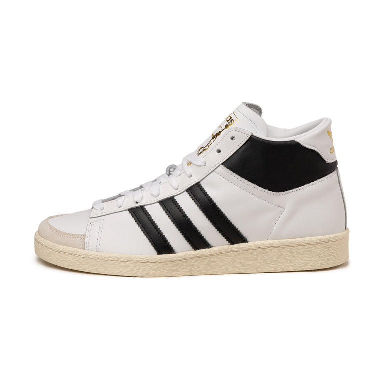 Adidas Jabbar Hi - 37 1/3 / Cloud White / Core Black / Off White