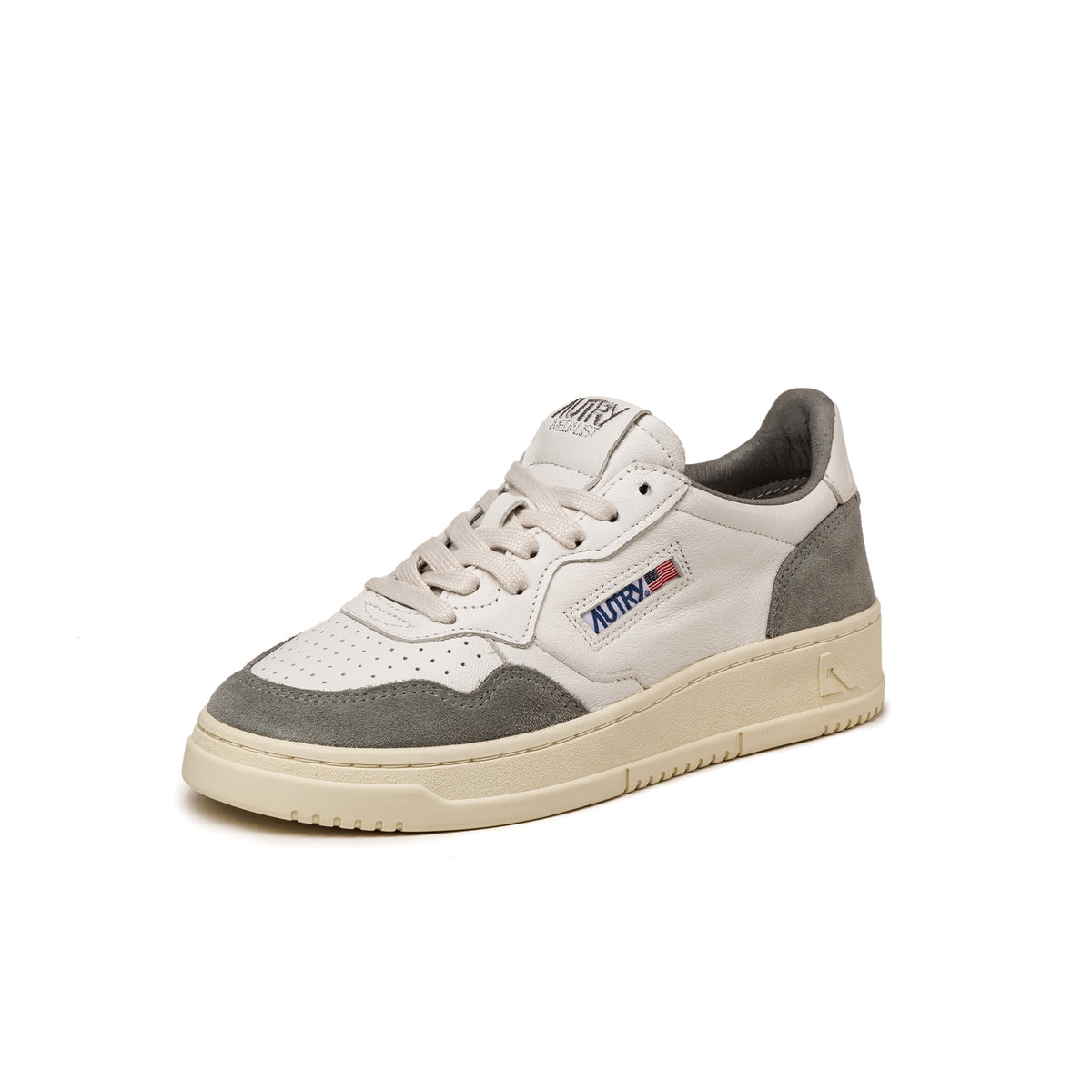 スニーカー AUTRY Medalist goatskin MID CUT sneakers Suede white AUMWGS0 Autry Medalist W *Goat / Suede* Sneaker » Buy online now!