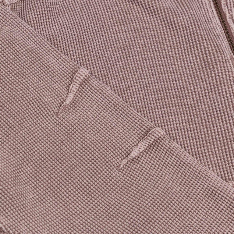Dime Premium Waffle Zip Hoodie