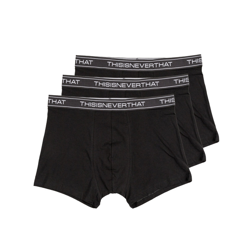 thisisneverthat Cotton Briefs 3Pack - L / Black