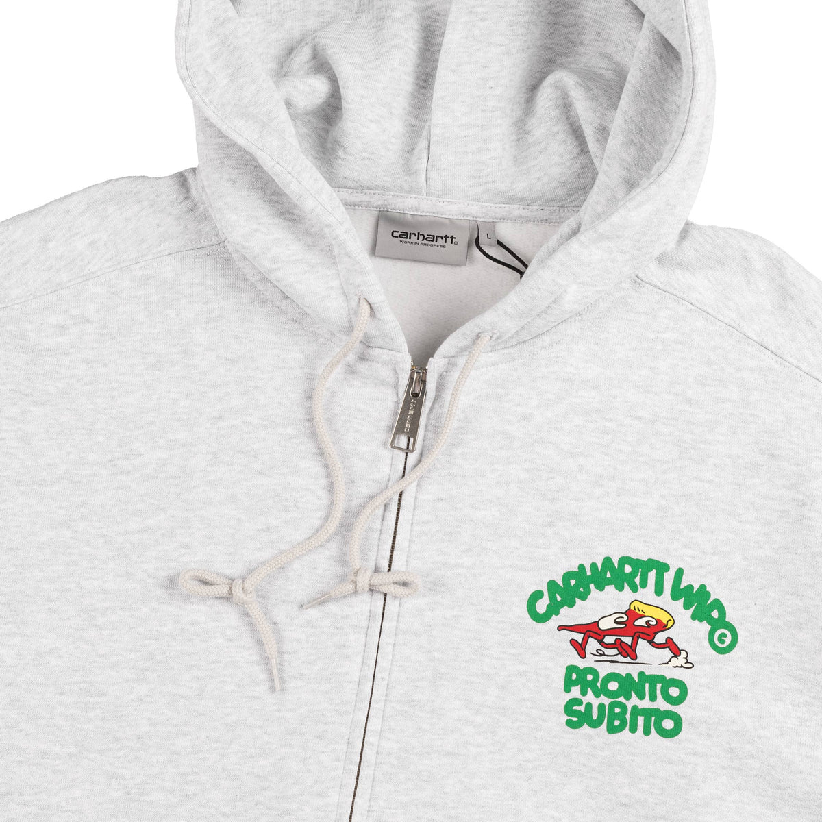 【carhartt】Hooded Prontoスウェットジップフーディ/AshHeather Carhartt WIP Hooded Pronto Sweat Jacket, Ash Heather