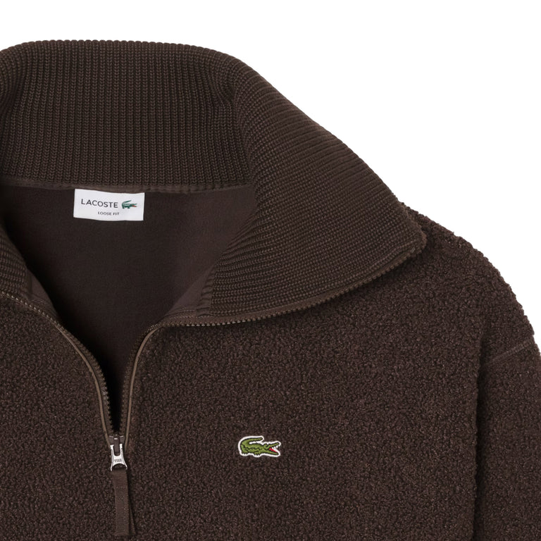 Lacoste High Zipped Neck Sweatshirt