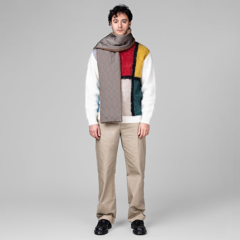 Beams Plus Muffler Boa Quilt