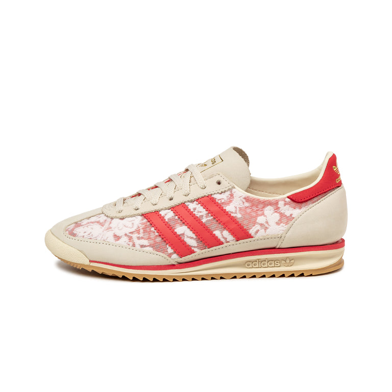 Adidas x Liberty London SL 72 OG W - 41 1/3 / Footwear White / Cream White / Beta Scarlett