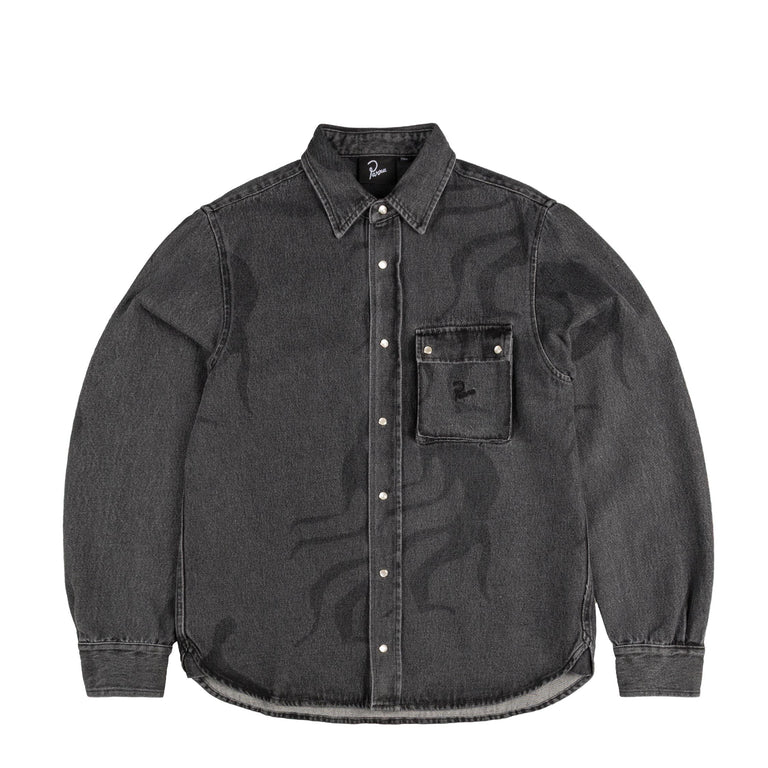 By Parra The Stalker Shirt - XXL / Washed Grey