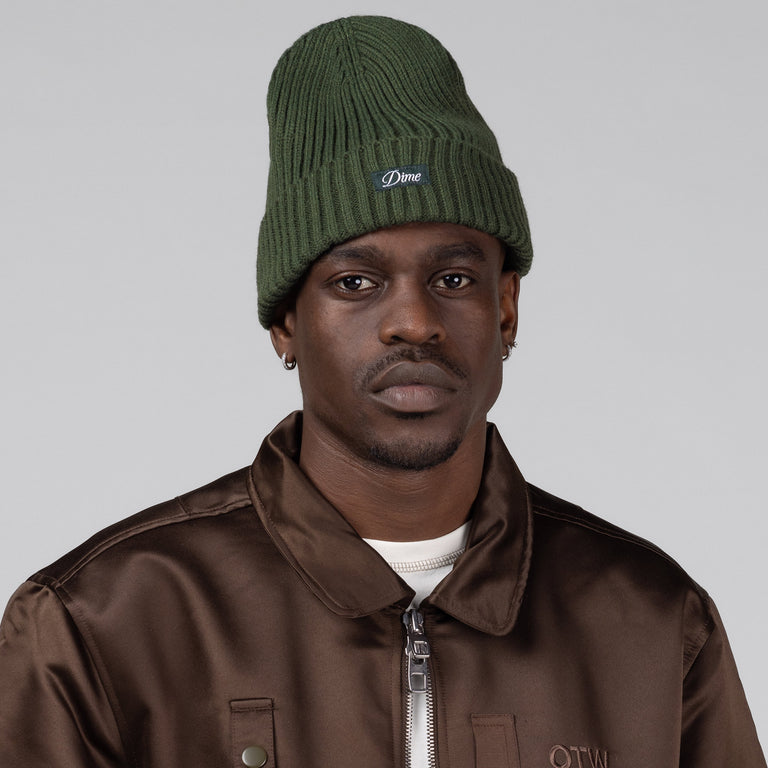 Dime Cursive Fold Beanie