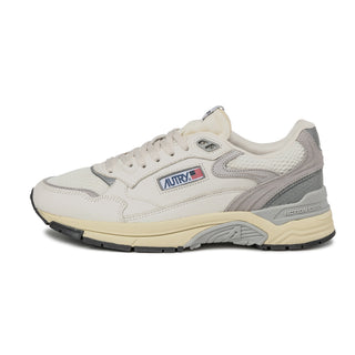 Autry Hyperway *Goatsuede / Mesh* - 46 / White / Grey