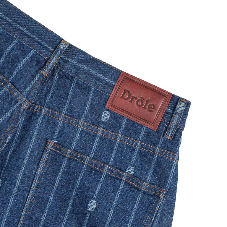 Drole de Monsieur Le Jean Baggy Monogramme