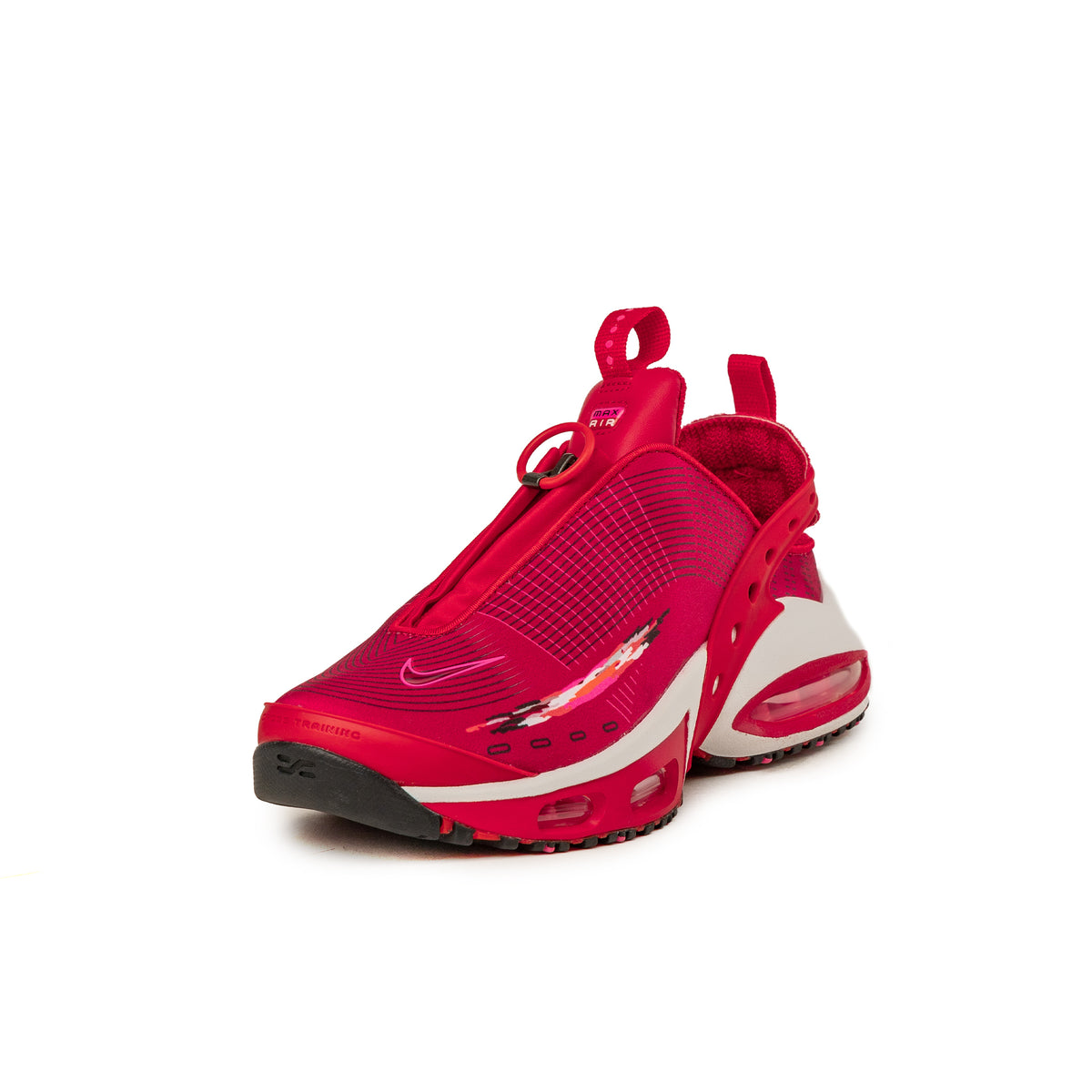 pink and red nike air