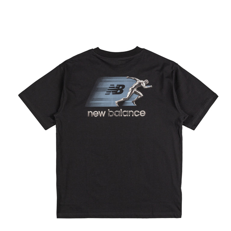 New Balance Chrome Runner T-Shirt - XXL / Black