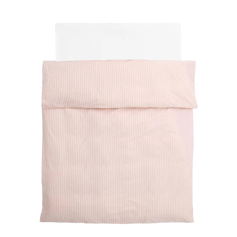 HAY Fineline Duvet Cover - 200 x 220 cm / Soft Pink