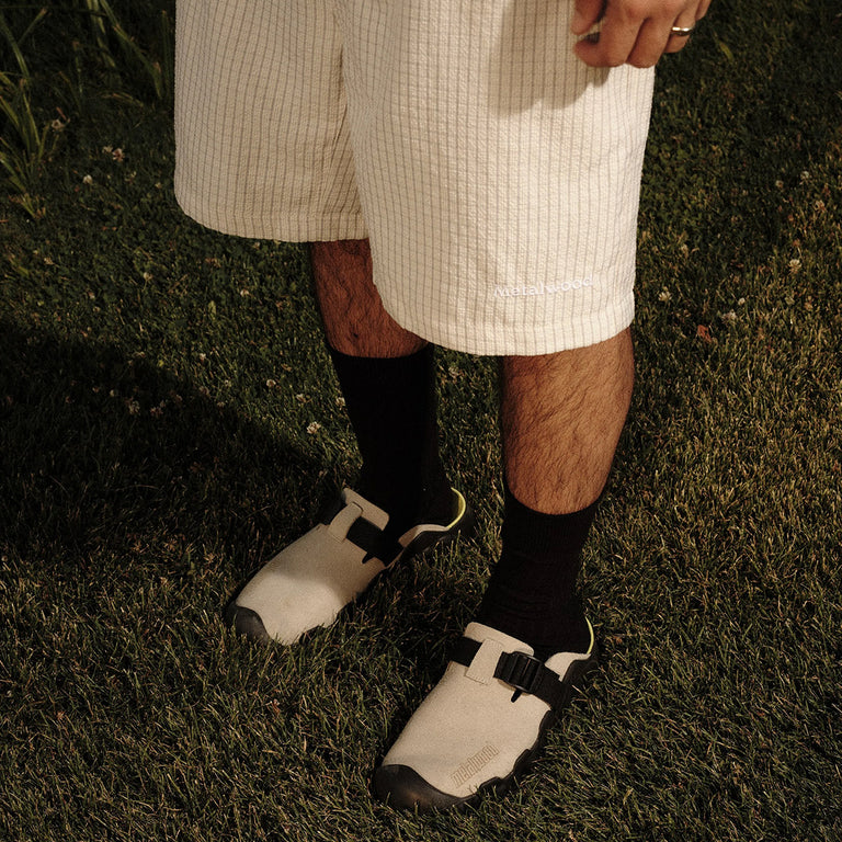 Keen x Metalwood Hyperport Clog onfeet