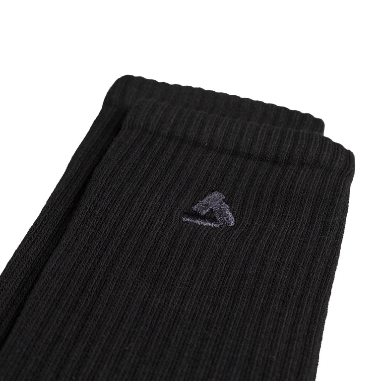 Asphaltgold 2-Pack Crew Socks (Black / Iron)