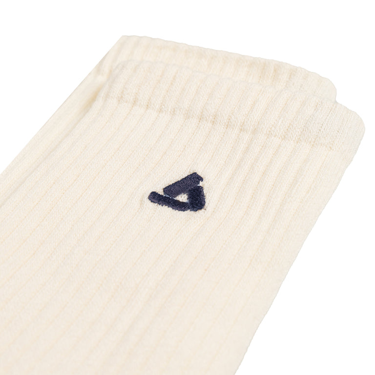 Asphaltgold 2-Pack Crew Socks (Off White / Iron)