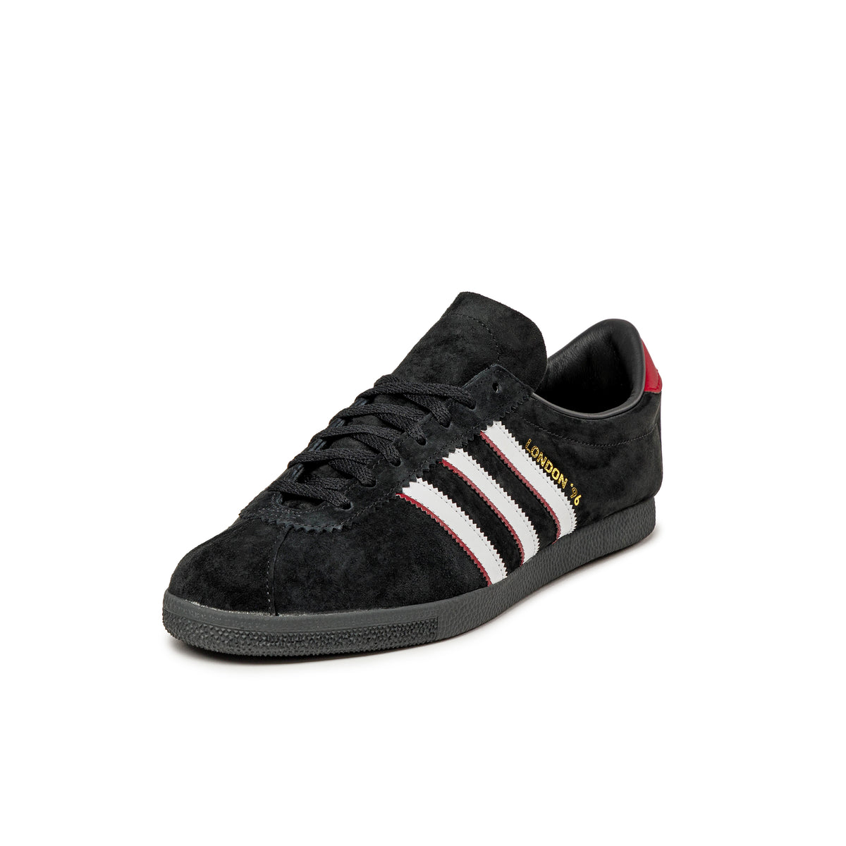Black suede adidas clearance
