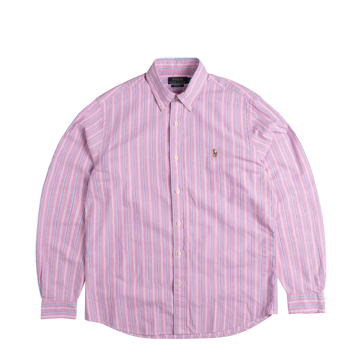 Polo Ralph Lauren Custom Fit Striped Oxford Shirt Apparel Buy online now